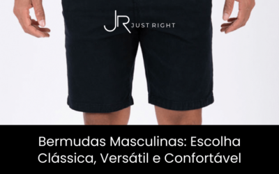 Bermudas Masculinas: Escolha Clássica, Versátil e Confortável