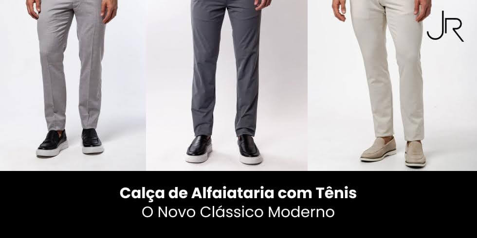 Calça de Alfaiataria com Tênis: O Novo Clássico Moderno