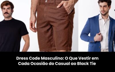 Dress Code Masculino: O Que Vestir em Cada Ocasião do Casual ao Black Tie